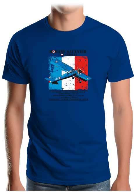T-Shirt Homme Avion Morane Saulnier