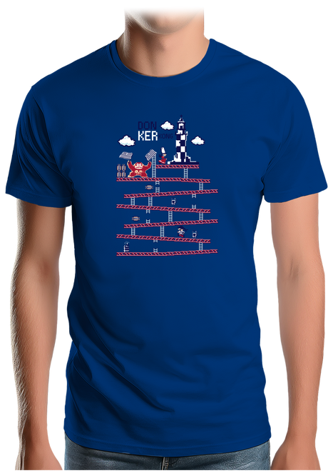 T-Shirt Homme Jeux Donker Kong Breton