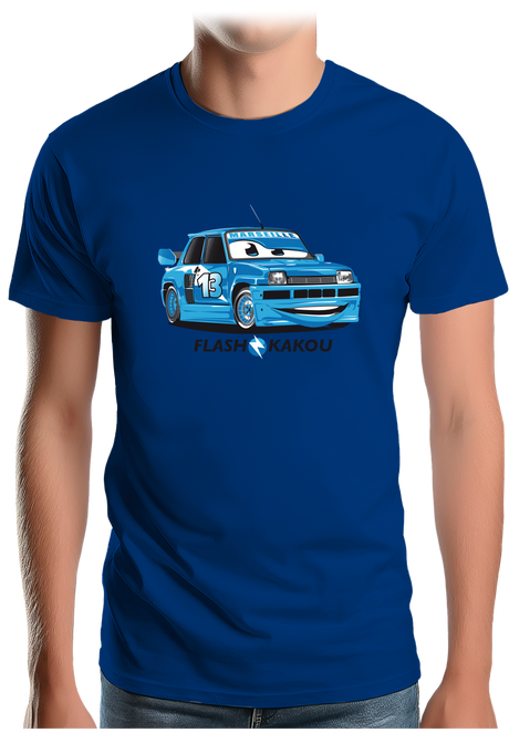 T-Shirt Homme Voiture Marseillaise flash kakou