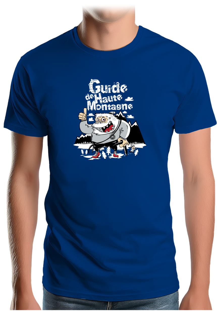 T-Shirt Homme Guide de haute montagne