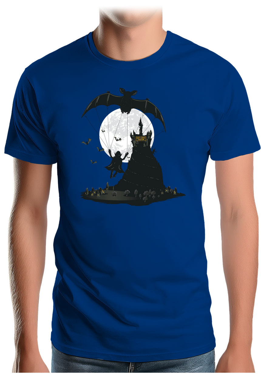 T-Shirt Homme Hight School Parapente vampire