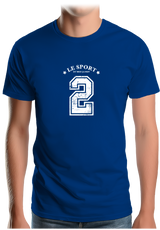 T-Shirt Homme Le sport et moi ça fait 2
