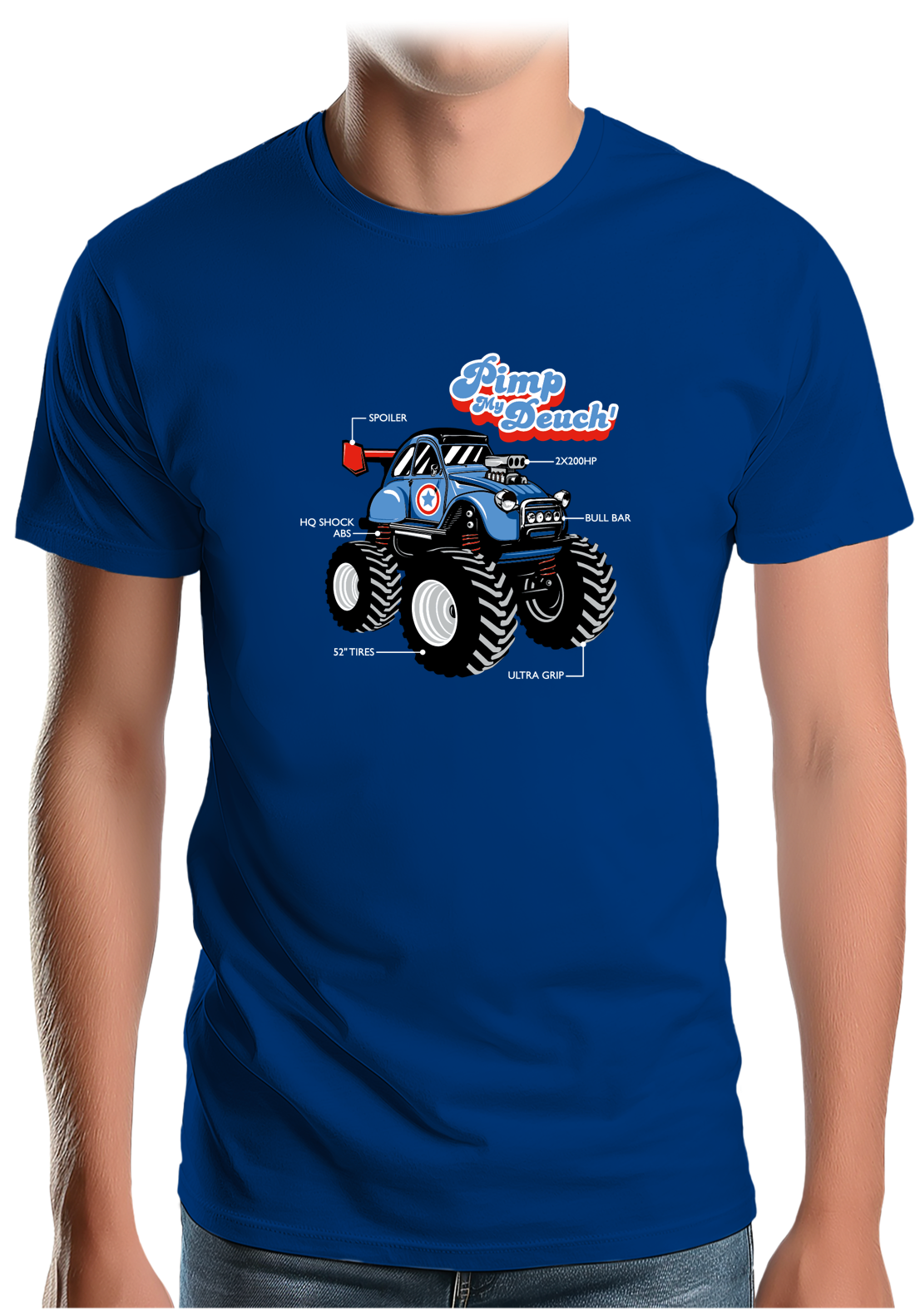 T-Shirt Homme Monster Deuch