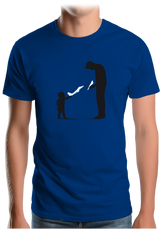 T-Shirt Homme Père Et Fils Avion