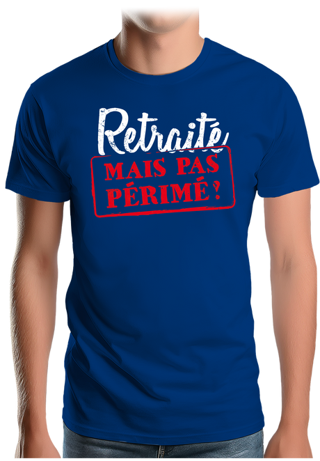 T-Shirt Homme Retraité mais pas périmé