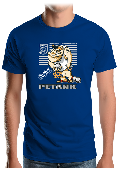 T-Shirt Homme Petank pour les costauds