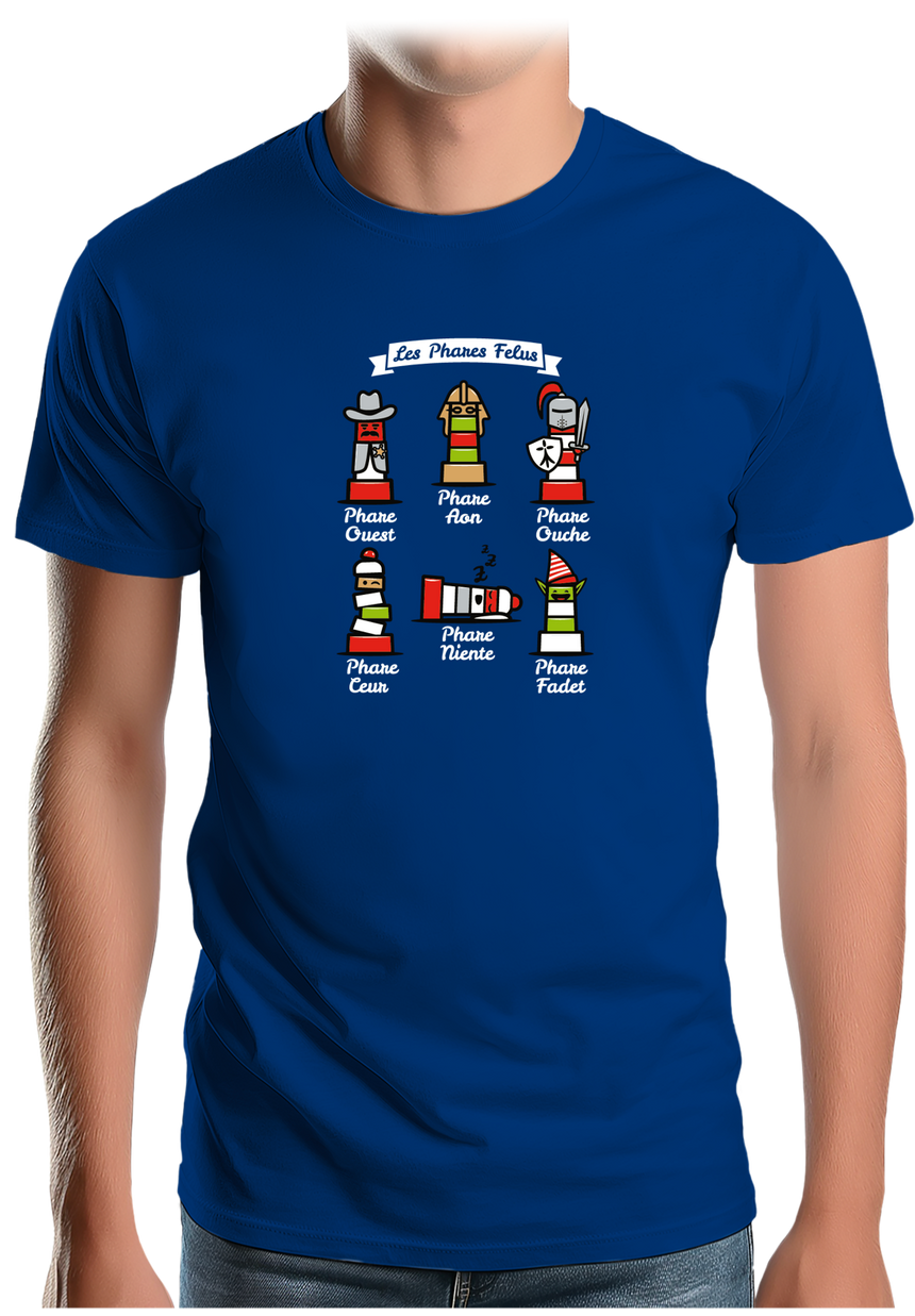 T-Shirt Homme Les 06 phares felus