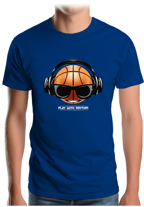T-Shirt Homme Play basket with rhythm