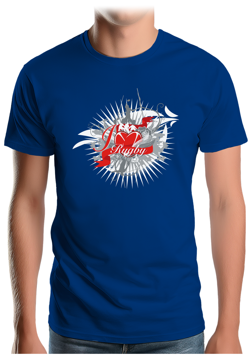 T-Shirt Homme Rugby Love