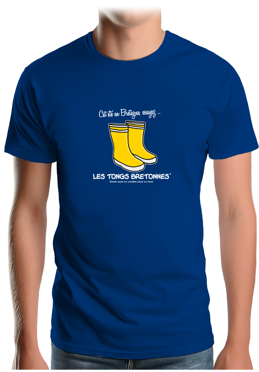 T-Shirt Homme Les Tongs Bretonnes