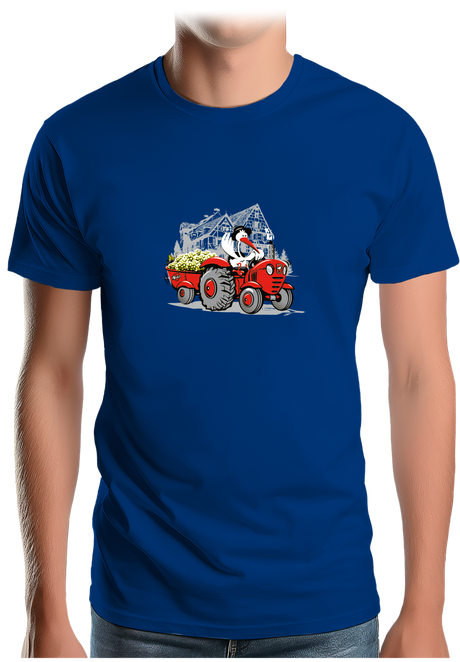 T-Shirt Homme Les vendanges Alsaciennes