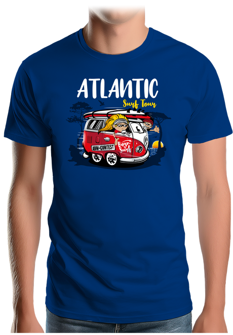 T-Shirt Homme Le van des surfeurs
