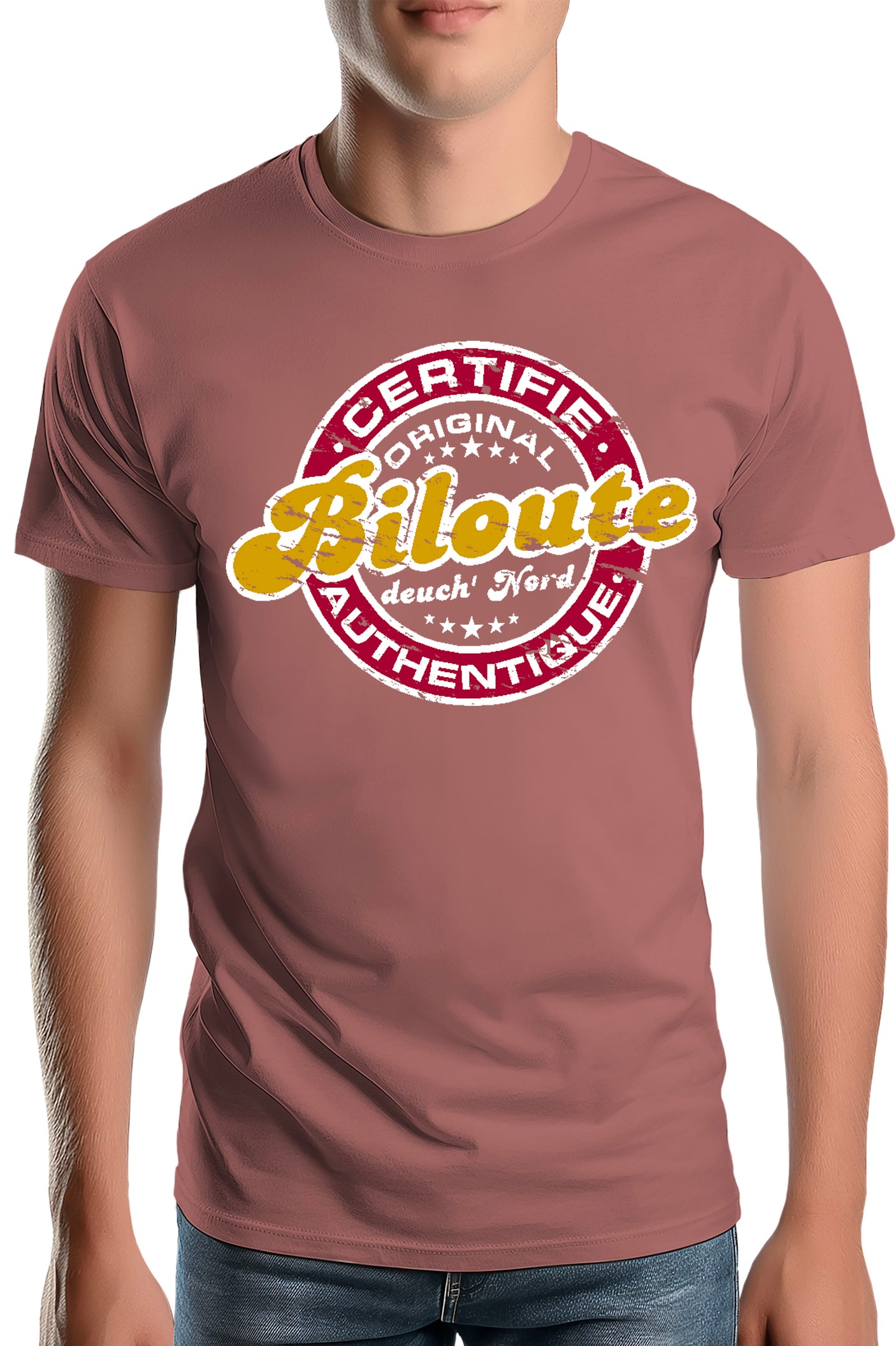 Tee-Shirt Homme Certifie authentique biloute