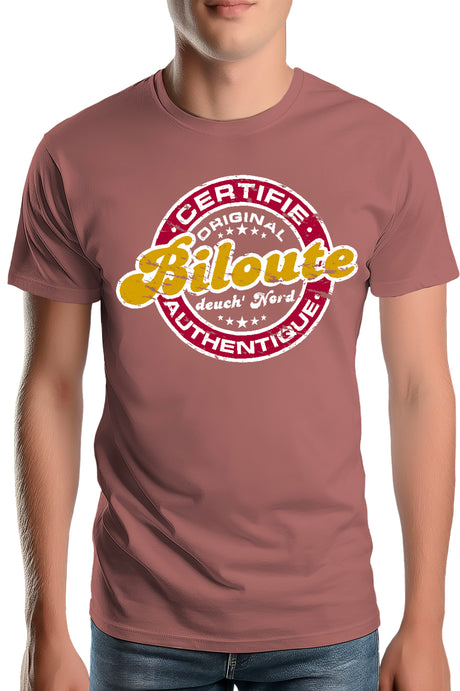 Tee-Shirt Homme Certifie authentique biloute