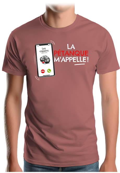 T-Shirt Homme La pétanque m'appelle !