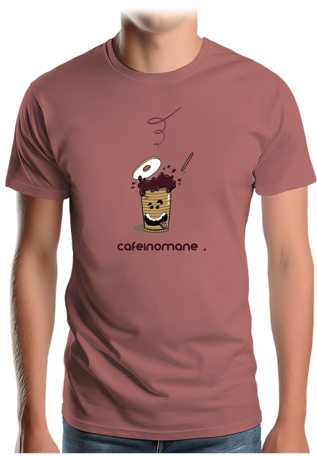 T-Shirt Homme Cafeinomane