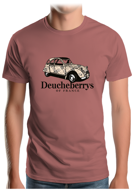 T-Shirt Homme Voiture 2CV Deuchberrys