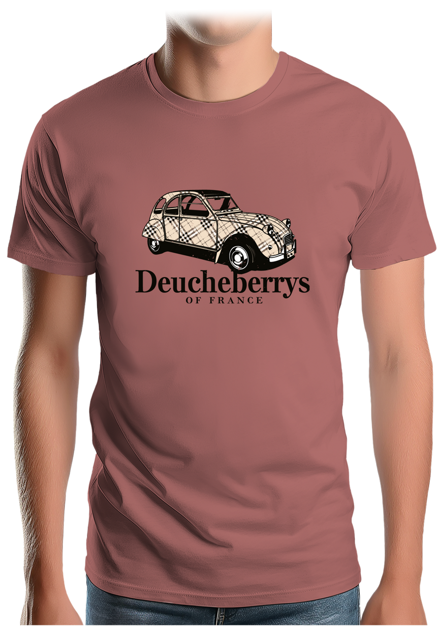 T-Shirt Homme Voiture 2CV Deuchberrys