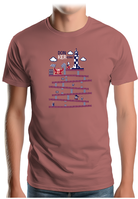 T-Shirt Homme Jeux Donker Kong Breton