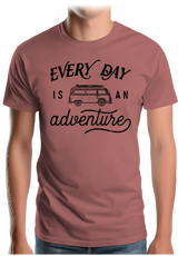 T-Shirt Homme Every day in a van is an adventure
