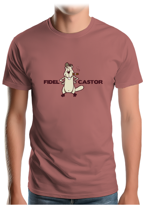 T-Shirt Homme Fidel Castor