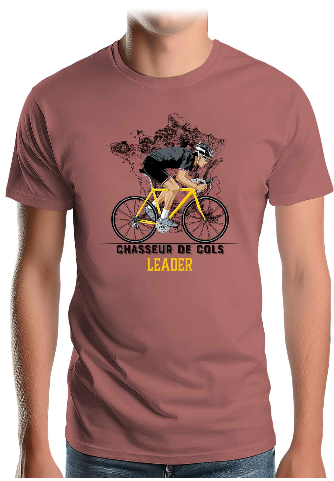 T-Shirt Homme Chasseur de Cols - Leader