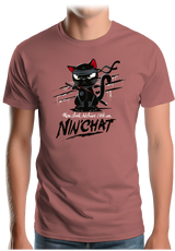 T-Shirt Homme Mon chat déchire tout c'est un Ninja