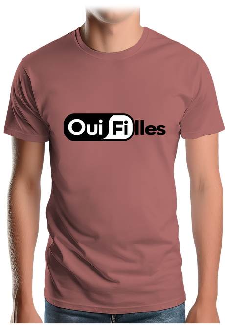 T-Shirt Homme Oui filles