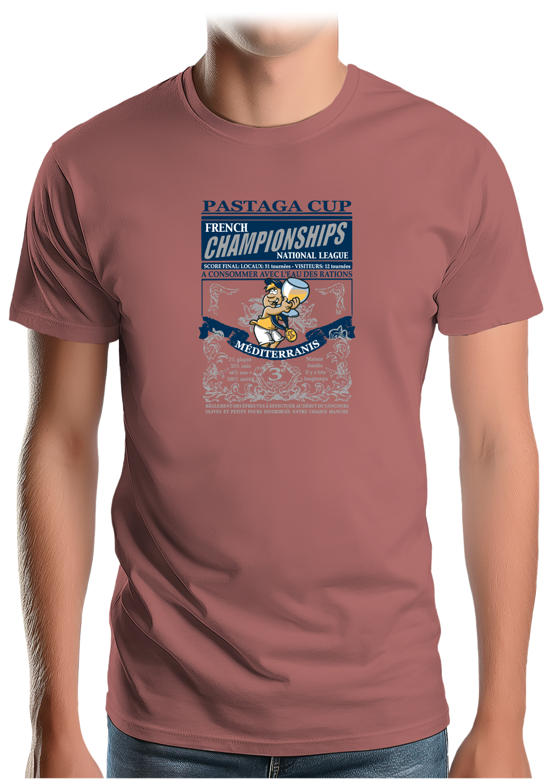 T-Shirt Homme Alcool Pastaga