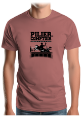 T-Shirt Homme Pilier de comptoir rugby