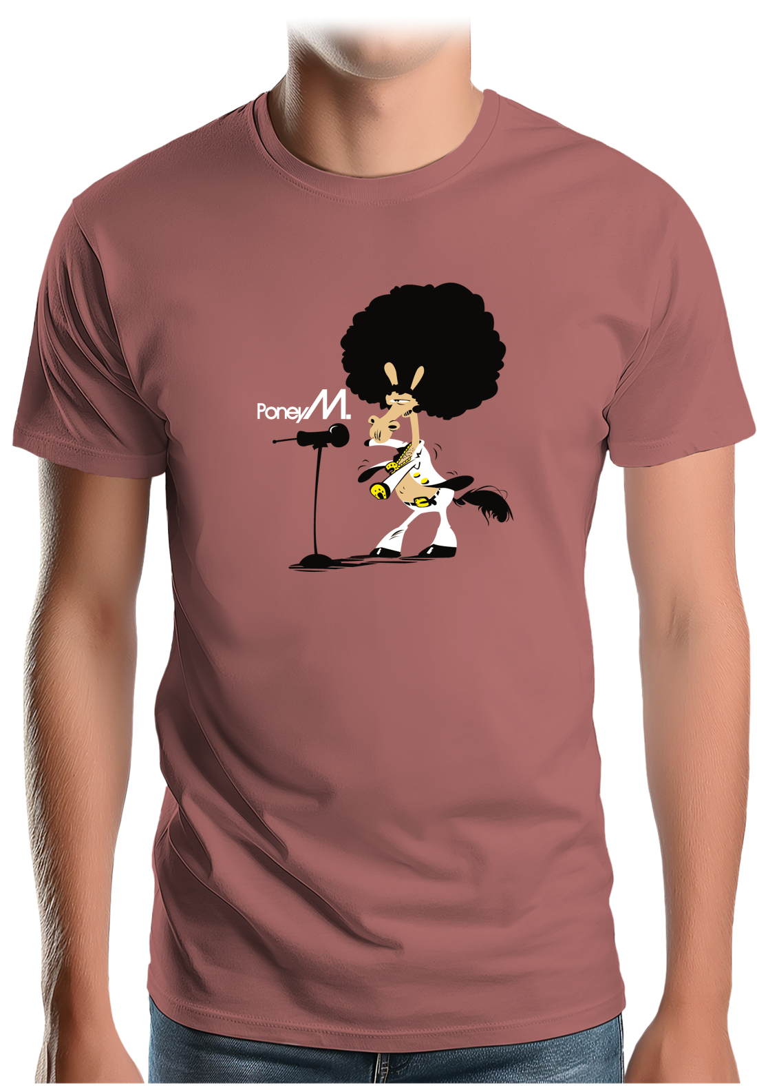 T-Shirt Homme Poney M