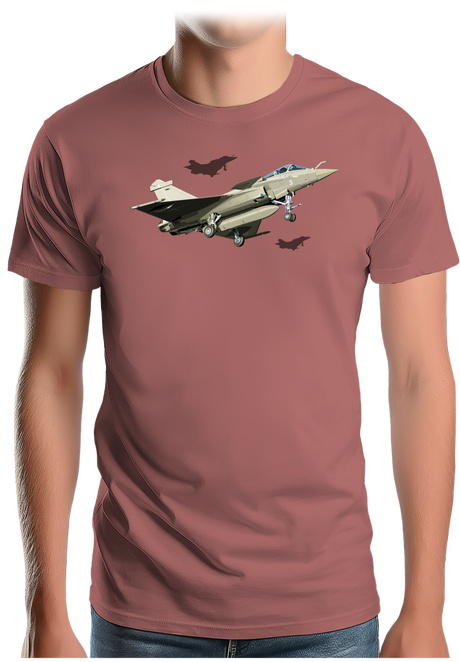 T-Shirt Homme L'avion de chasse français