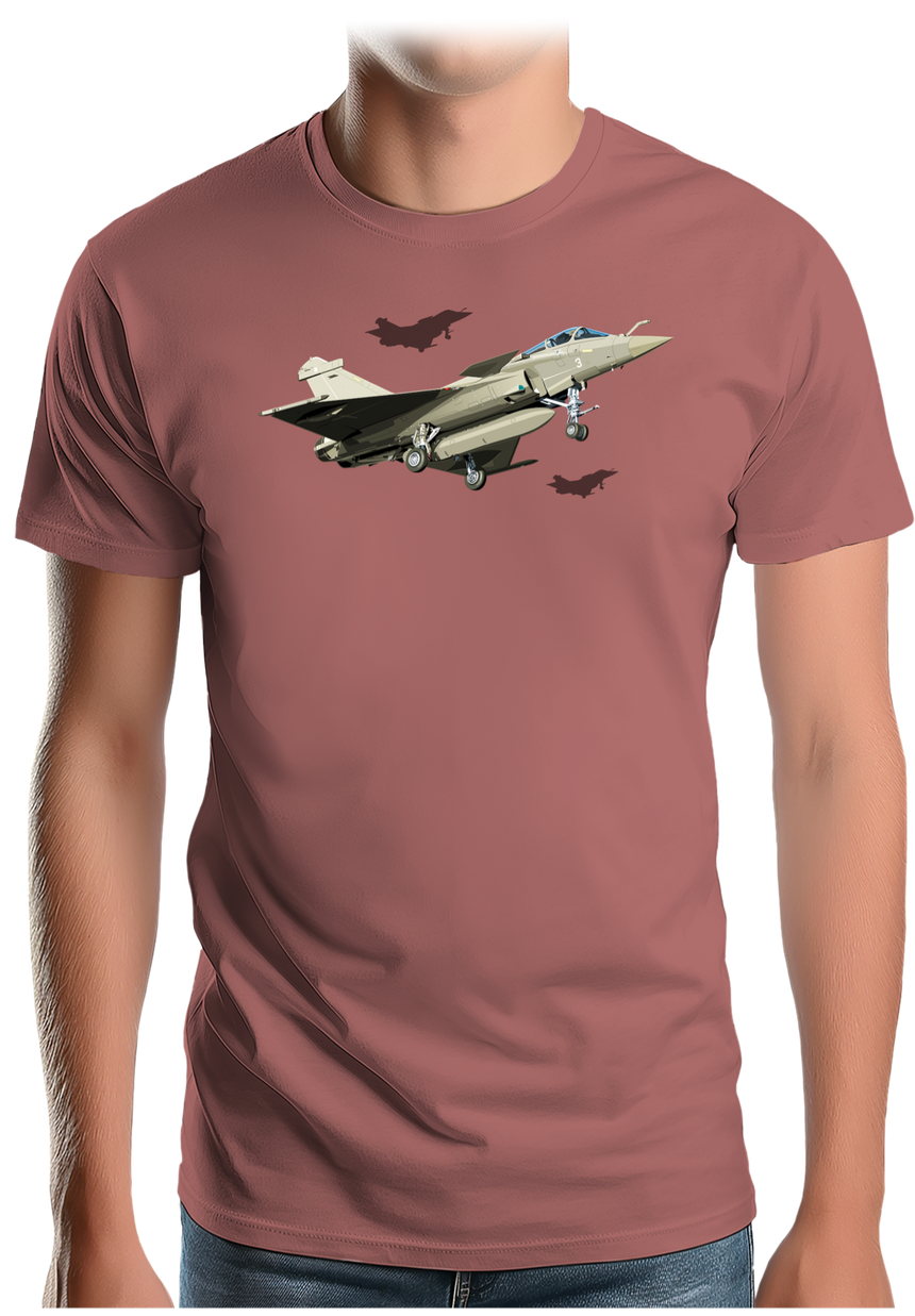 T-Shirt Homme L'avion de chasse français