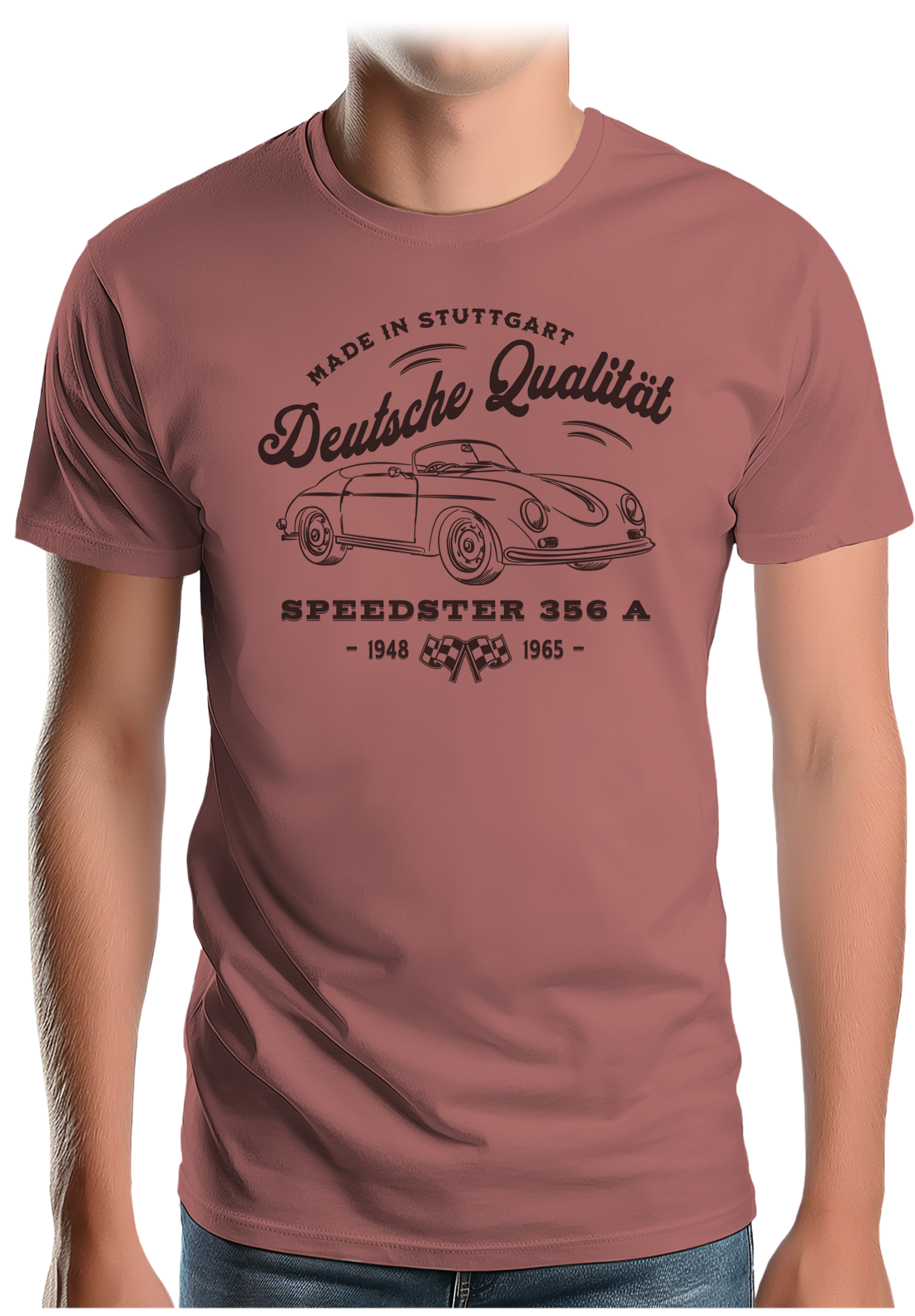 T-Shirt Homme Porsche speedster 356 A