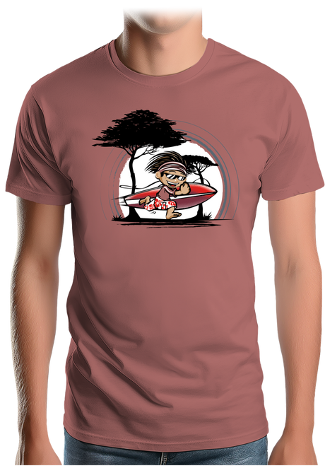 T-Shirt Homme Surfer au plus vite