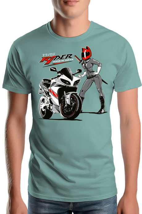 T-Shirt Homme Moto R1 Made in Japan