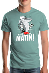 Tee-Shirt Homme Requin je suis pas du matin