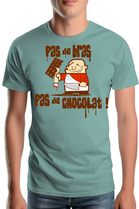 Tee-Shirt Homme Pas De Bras Pas De Chocolat
