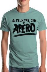 Tee-Shirt Homme Je peux pas, j'ai apéro
