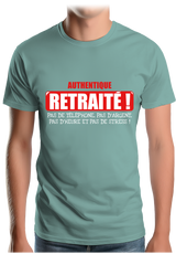 T-Shirt Homme La vérité sur les retraités