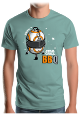 T-Shirt Homme BBQ Wars le retour de star grill