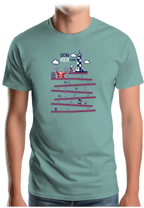 T-Shirt Homme Jeux Donker Kong Breton