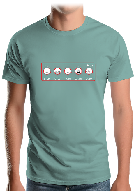 T-Shirt Homme Dur Dur le réveil alcoolisé