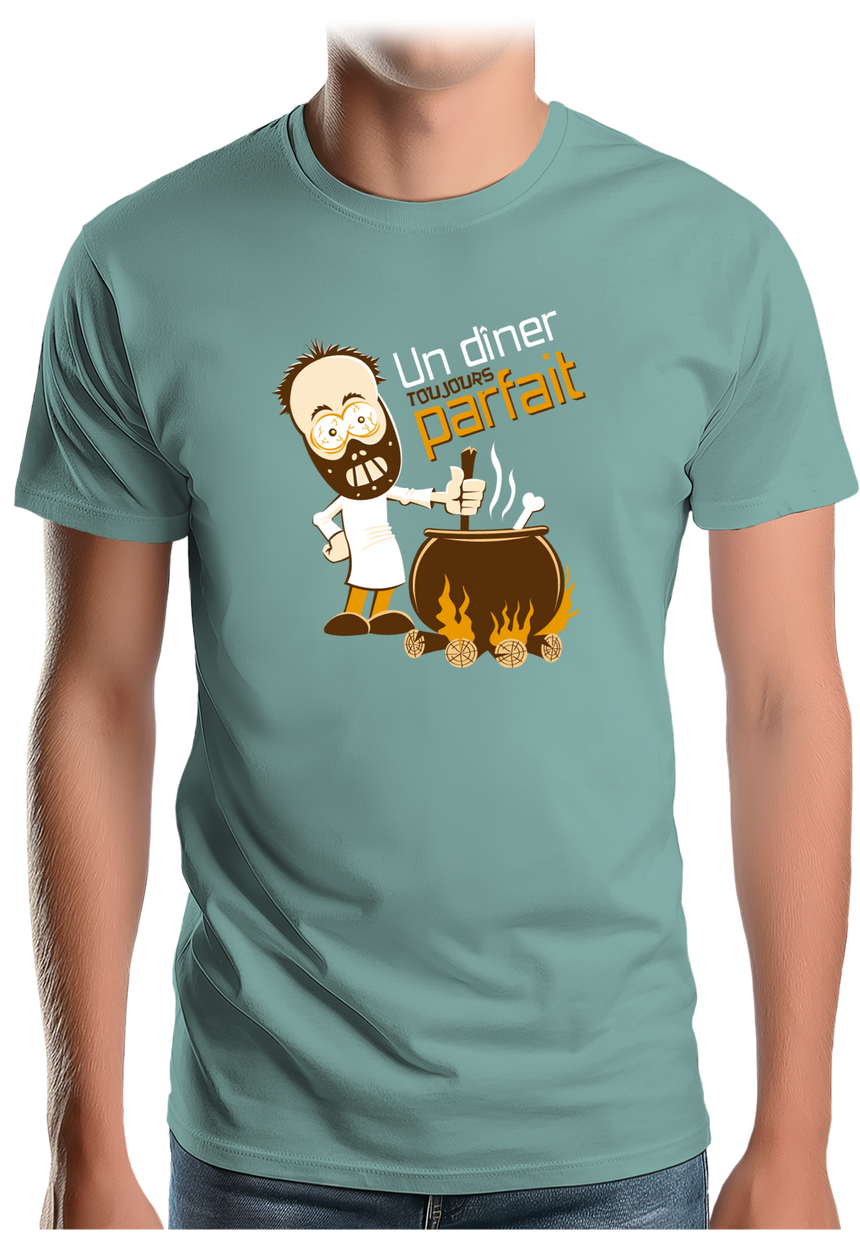 T-Shirt Homme Un Diner Toujours Parfait
