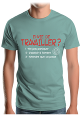 T-Shirt Homme Pas envie de travailler