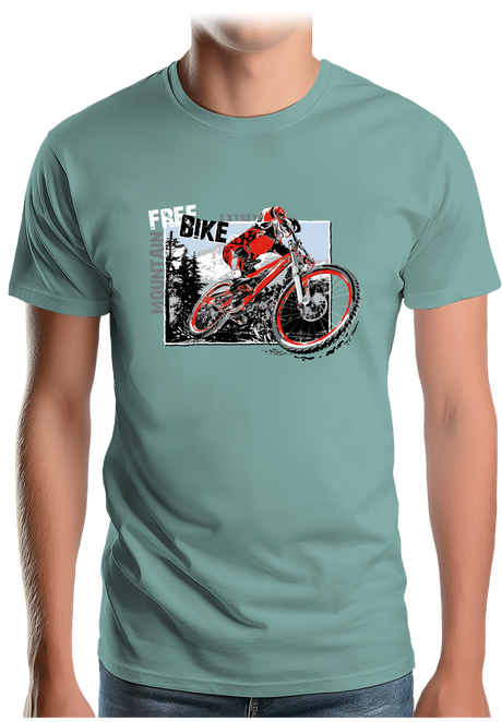 T-Shirt Homme Mountain Bike