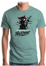 T-Shirt Homme Mon chat déchire tout c'est un Ninja