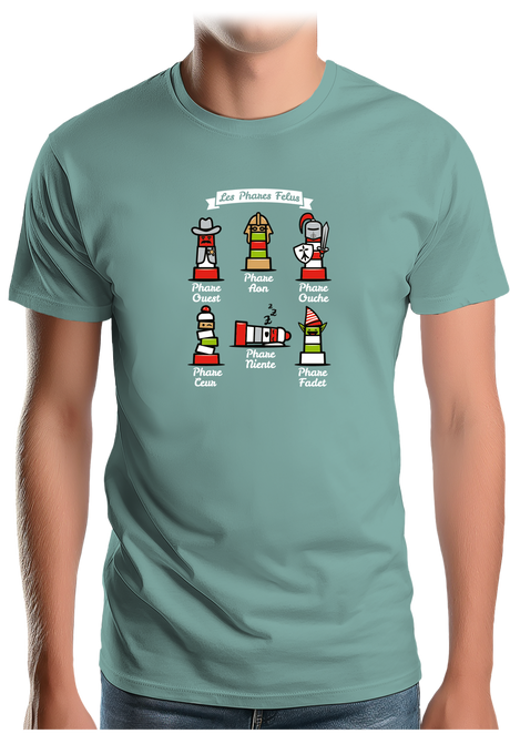 T-Shirt Homme Les 06 phares felus