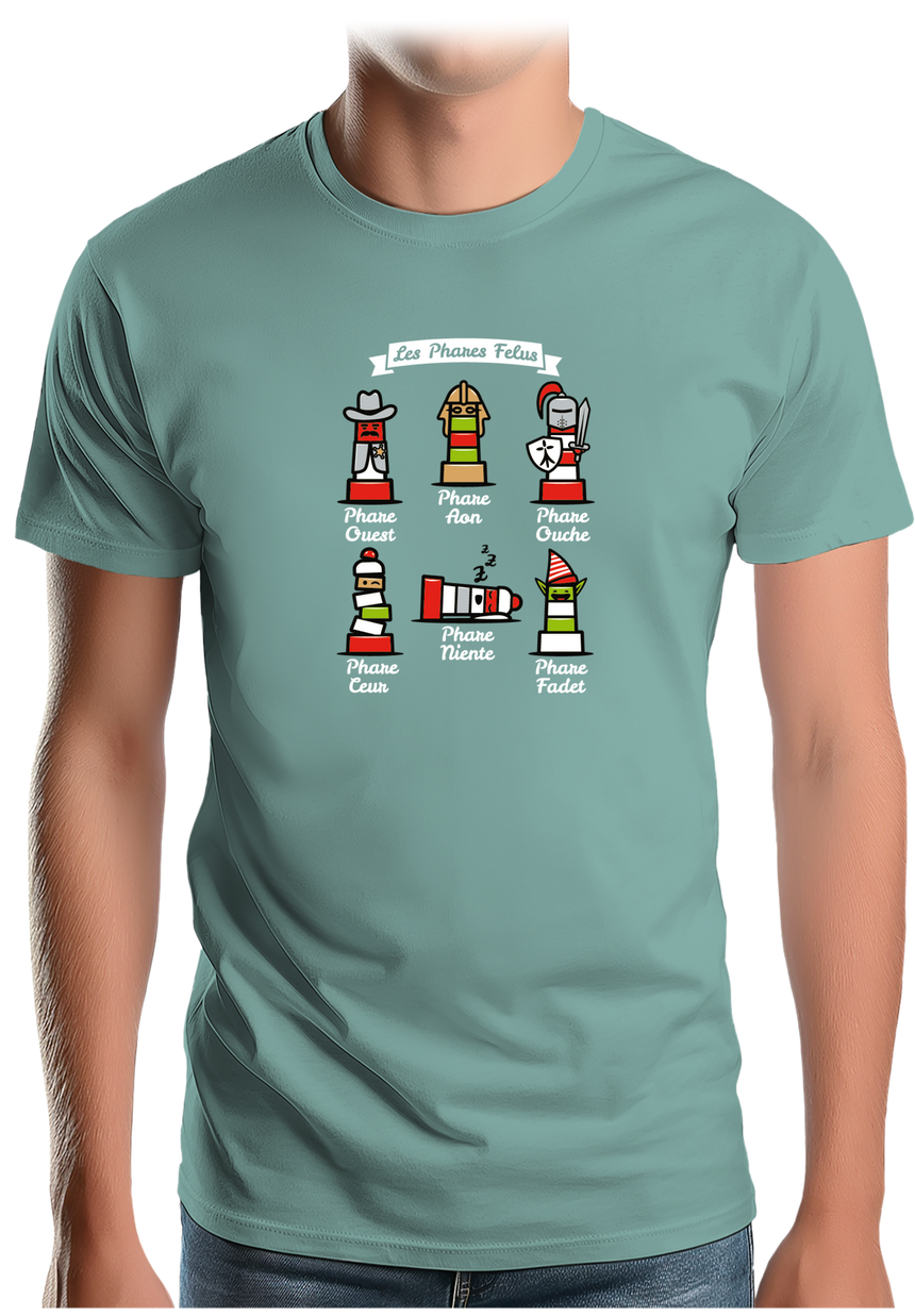 T-Shirt Homme Les 06 phares felus