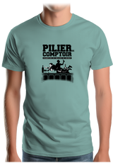 T-Shirt Homme Pilier de comptoir rugby